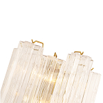 Бра с вертикальными стеклянными подвесками Hexagon Tube Light варинант исполнения - 4 | Loft Concept в Тюмени