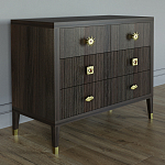 Бельевой Комод с 4 ящиками Elsa Dreams Walnut варинант исполнения - 1 | Loft Concept в Тюмени