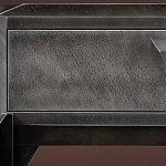 Консоль прямоугольная серая с 4-мя выдвижными ящиками Grany варинант исполнения - 4 | Loft Concept в Тюмени