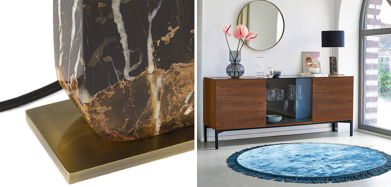 Настольная лампа Franca Marble Stand Настольная лампа Franca Marble Stand - Loft-Concept в Тюмени