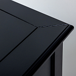 Черная тумба с выдвижным ящиком Monica варинант исполнения - 5 | Loft Concept в Тюмени