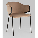 Стул Brace велюр капучино варинант исполнения - 1 | Loft Concept в Тюмени