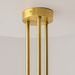 Люстра со стеклянными вставками Helios варинант исполнения - 5 | Loft Concept в Тюмени