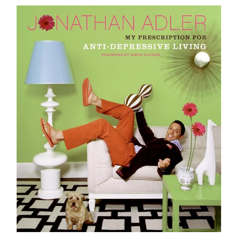 Коллекционный Арт-альбом  My Prescription for Anti-Depressive Living by Jonathan Adler 2005 Букинистика  в Тюмени | Loft Concept 