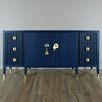 Большой Комод-буфет Elsa Dreams Blue с ящиками варинант исполнения - 5 | Loft Concept в Тюмени