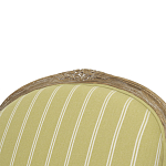 Кресло Ava Classical Armchair green striped flax варинант исполнения - 4 | Loft Concept в Тюмени