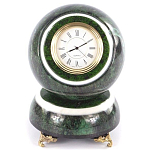 Часы настольные в виде шара из натурального камня Ball Stone Clock варинант исполнения - 6 | Loft Concept в Тюмени