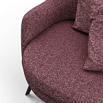 Мебельная ткань Шенилл фиолетовый цвет 138 см T4-25 варинант исполнения - 3 | Loft Concept в Тюмени