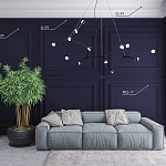 Гладкий карниз KT-59 варинант исполнения - 3 | Loft Concept в Тюмени