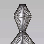 Торшер светодиодный с плетеным металлическим каркасом Metal Interweaving варинант исполнения - 3 | Loft Concept в Тюмени