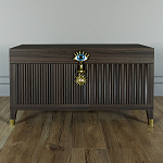 Большой дизайнерский Сундук Elsa Dreams Walnut варинант исполнения - 1 | Loft Concept в Тюмени