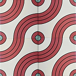 Дизайнерская плитка с узором Дорожки 2 варинант исполнения - 2 | Loft Concept в Тюмени