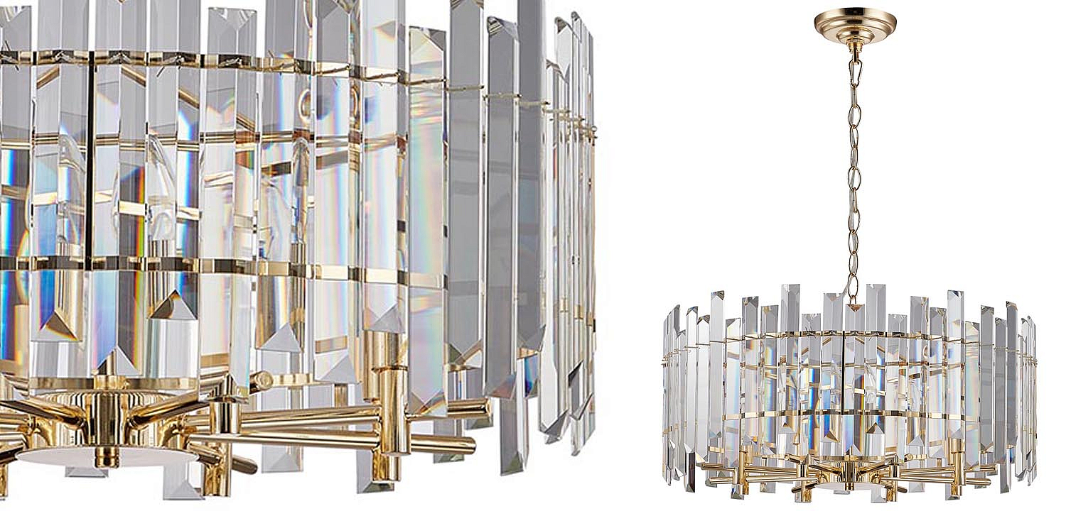 Люстра Langley Chandelier gold 60 Люстра Langley Chandelier gold 60 - Loft-Concept в Тюмени
