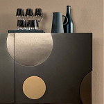 Дизайнерский комод с декором в виде круглых элементов на фасаде Matisse варинант исполнения - 3 | Loft Concept в Тюмени