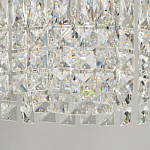 Потолочный светильник круглый с прозрачными подвесками Lunet варинант исполнения - 11 | Loft Concept в Тюмени