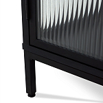 Сервант двухдверный с рифленым стеклом The Keeper варинант исполнения - 5 | Loft Concept в Тюмени