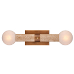 Бра цилиндрической формы с 2-мя плафонами белого цвета Marble Glow варинант исполнения - 3 | Loft Concept в Тюмени