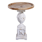 Приставной столик с резным античным узором Antique Engraving варинант исполнения - 1 | Loft Concept в Тюмени