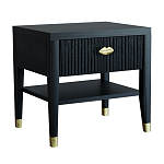 Прикроватная тумбочка с ящиком Elsa Dreams Black варинант исполнения - 6 | Loft Concept в Тюмени