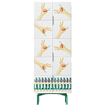 Тумба с зелеными ножками Tall Forest Ok варинант исполнения - 1 | Loft Concept в Тюмени