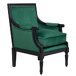 Кресло Harry Armchair black and green velour варинант исполнения - 1 | Loft Concept в Тюмени