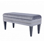 Мягкая банкетка с зоной для хранения Casket Grey варинант исполнения - 2 | Loft Concept в Тюмени