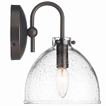 Бра с куполообразным прозрачным плафоном Glass Dome with Seeds варинант исполнения - 3 | Loft Concept в Тюмени