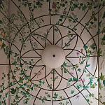 Обои ручная роспись Medici Standard colourway on white Williamsburg варинант исполнения - 3 | Loft Concept в Тюмени