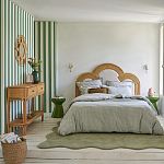 Консоль из плетеного ротанга с ящиками Armelle Rattan Console варинант исполнения - 6 | Loft Concept в Тюмени