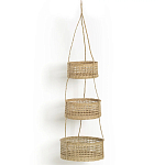 Подвесные плетеные корзины для цветов Musa Wicker Baskets варинант исполнения - 2 | Loft Concept в Тюмени