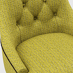 Мебельная ткань Шенилл горчичный цвет 142 см T4-62 варинант исполнения - 11 | Loft Concept в Тюмени