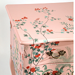 Комод розовый с росписью Цветы L.XV CHEST OF DRAWERS Flowers варинант исполнения - 4 | Loft Concept в Тюмени