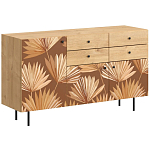 Буфет с принтом на дверцах Elise Cupboard варинант исполнения - 5 | Loft Concept в Тюмени