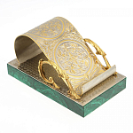 Подставка для телефона из натурального камня малахит Natural Stone Stand варинант исполнения - 1 | Loft Concept в Тюмени