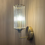 Бра с цилиндрическим рифленым стеклянным плафоном Jeanette варинант исполнения - 5 | Loft Concept в Тюмени