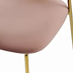 Стул Singer Chair без подлокотников Розовый Велюр варинант исполнения - 7 | Loft Concept в Тюмени