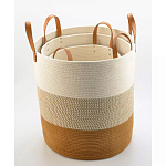 Корзина для хранения с ручками Interlacement Color  варинант исполнения - 1 | Loft Concept в Тюмени