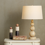 Настольная лампа с корпусом из градуированных шаров Babylon варинант исполнения - 4 | Loft Concept в Тюмени