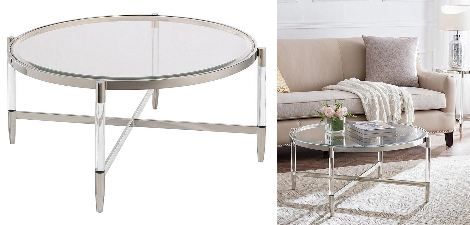 Кофейный стол Existential Silver Coffee Table - Loft-Concept в Тюмени