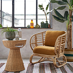 Приставной стол из ротанга Rattany варинант исполнения - 5 | Loft Concept в Тюмени