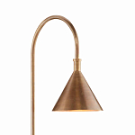 Торшер с конусовидным абажуром на каменном основании Attention варинант исполнения - 1 | Loft Concept в Тюмени