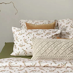 Чехол на подушку с макраме бежевого цвета Macrame варинант исполнения - 6 | Loft Concept в Тюмени