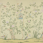 Обои ручная роспись Askew Verdigris  варинант исполнения - 4 | Loft Concept в Тюмени