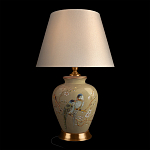 Настольная лампа бежевая с изображением птиц Slip Away варинант исполнения - 8 | Loft Concept в Тюмени