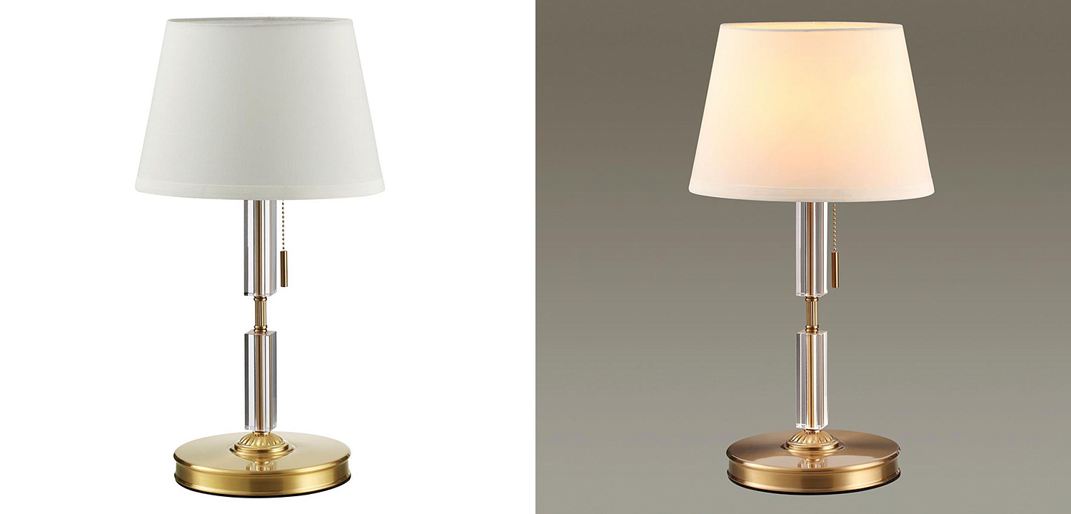 Настольная лампа Ramona White Table Lamp Настольная лампа Ramona White Table Lamp - Loft-Concept в Тюмени