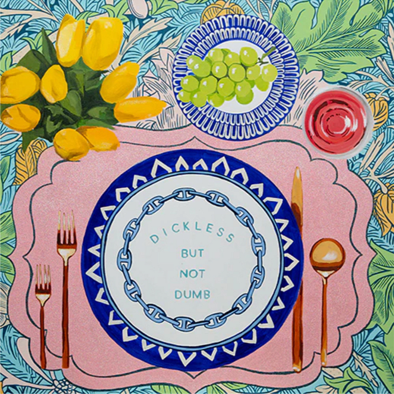 Картина Table Talk Dickless but Not Dumb Мульти Картина Table Talk Dickless but Not Dumb Мульти в Тюмени | Loft Concept