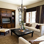 Люстра с белыми тканевыми абажурами в прозрачных стеклянных цилиндрах Kichler варинант исполнения - 22 | Loft Concept в Тюмени