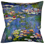 Подушка декоративная Лилии Impressionism in Art варинант исполнения - 1 | Loft Concept в Тюмени