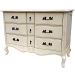 Комод бежевый в стиле Прованс Montmartre Provence Beige Wide варинант исполнения - 2 | Loft Concept в Тюмени