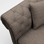 Мебельная ткань Шенилл коричневый цвет 142 см T4-55 варинант исполнения - 9 | Loft Concept в Тюмени